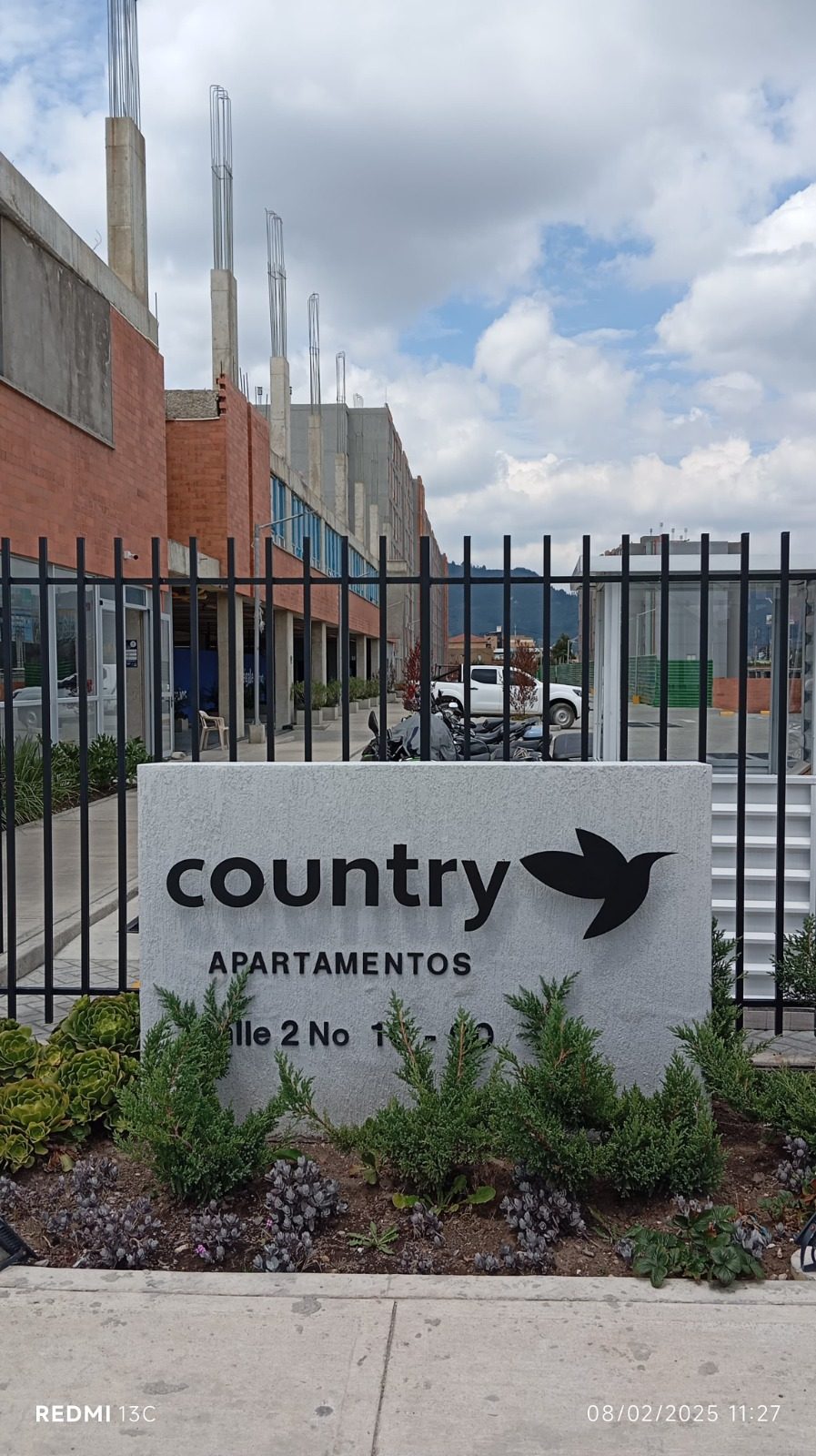 CHIA VEREDA LA BALSA CR COUNTRY PARADISE VENTA APTO EN OBRA NEGRA, PISO 6, 50 M2, $275.000.000 en CHIA VEREDA LA BALSA, CHIA